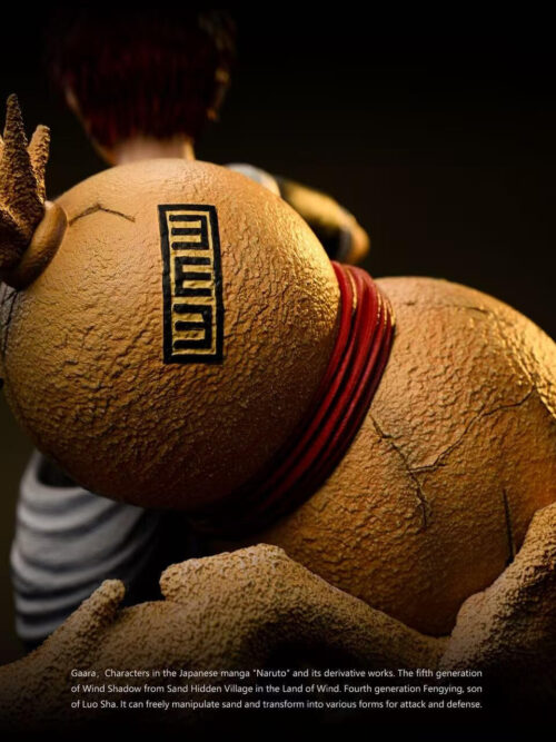 Naruto Childhood Memories: Sand Waterfall Gaara GK Resin Statue