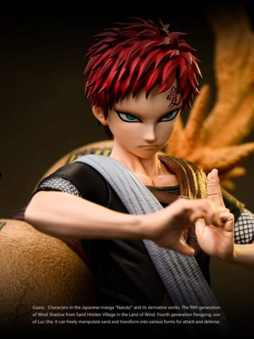 Naruto Childhood Memories: Sand Waterfall Gaara GK Resin Statue