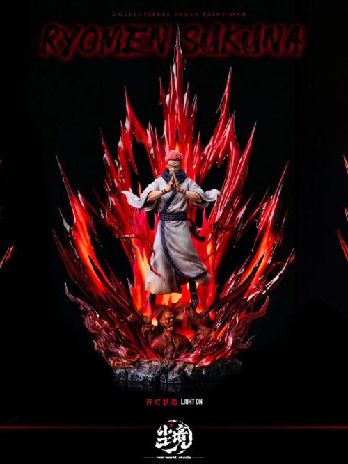 Ryomen Sukuna Thousand-Year Curse King GK Resin Statue