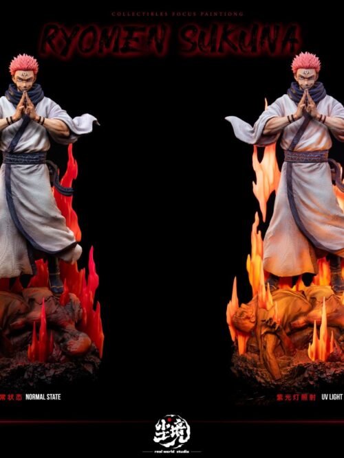 Ryomen Sukuna Thousand-Year Curse King GK Resin Statue