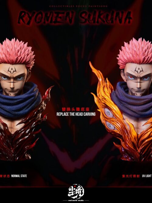 Ryomen Sukuna Thousand-Year Curse King GK Resin Statue