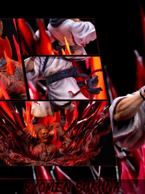 Ryomen Sukuna Thousand-Year Curse King GK Resin Statue