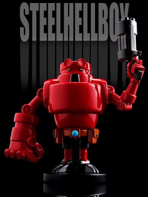 Steel Cute Series 01 Steelhellboy GK Resin Statue