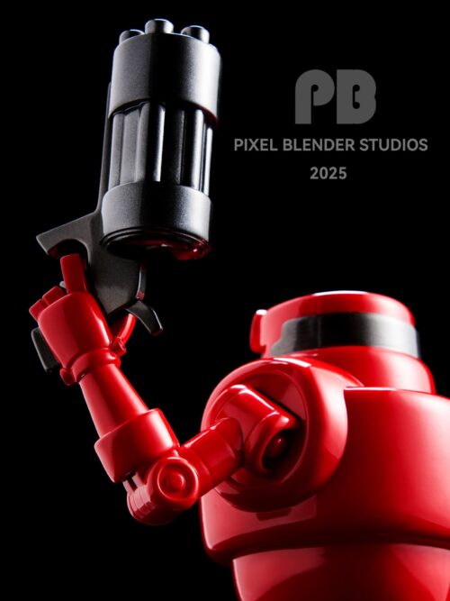 Steel Cute Series 01 Steelhellboy GK Resin Statue