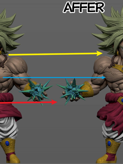 MEGA Series Super Saiyan Broly GK Resin Statue