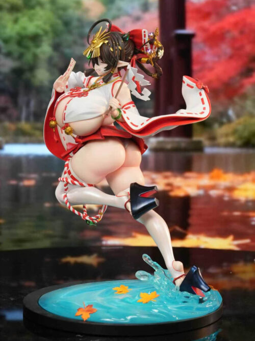 Kaitai Umita Miko Outfit GK Resin Statue
