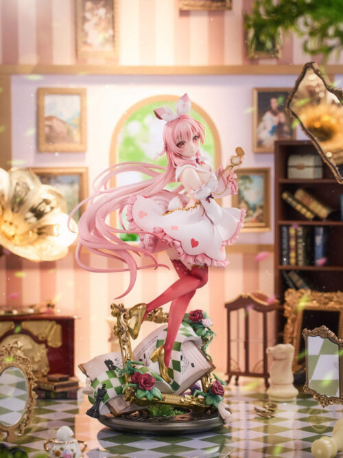 Wonderland White Rabbit Rosu GK Resin Statue