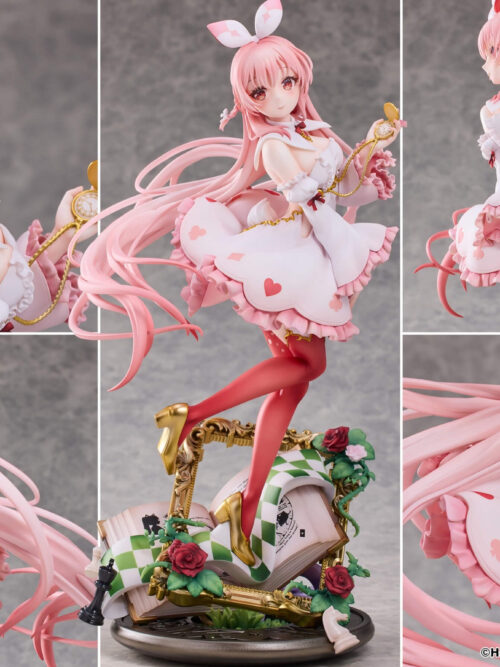 Wonderland White Rabbit Rosu GK Resin Statue