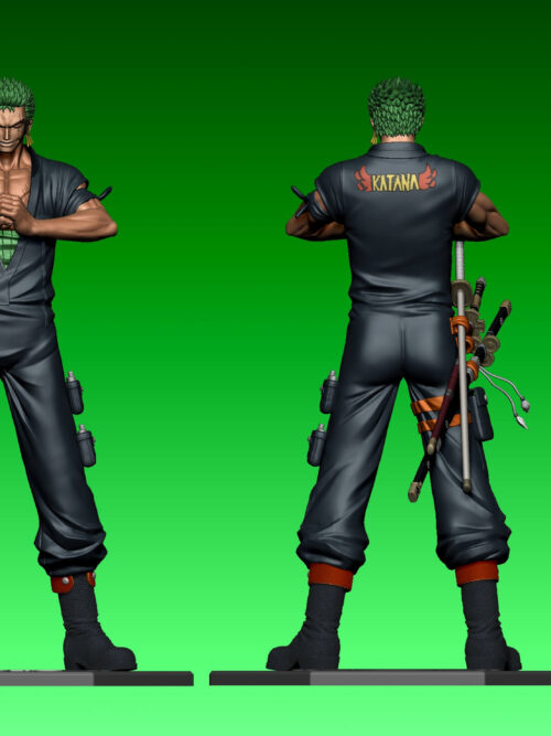 Straw Hat Crew No.3 Roronoa Zoro GK Resin Statue