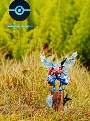 Ash-Greninja - BallBall Studio - Collectible Figure Main View