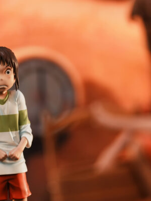 Boiler Room Scene Series 2 Startled Chihiro - Depicting Memories Studio - Detail View 1