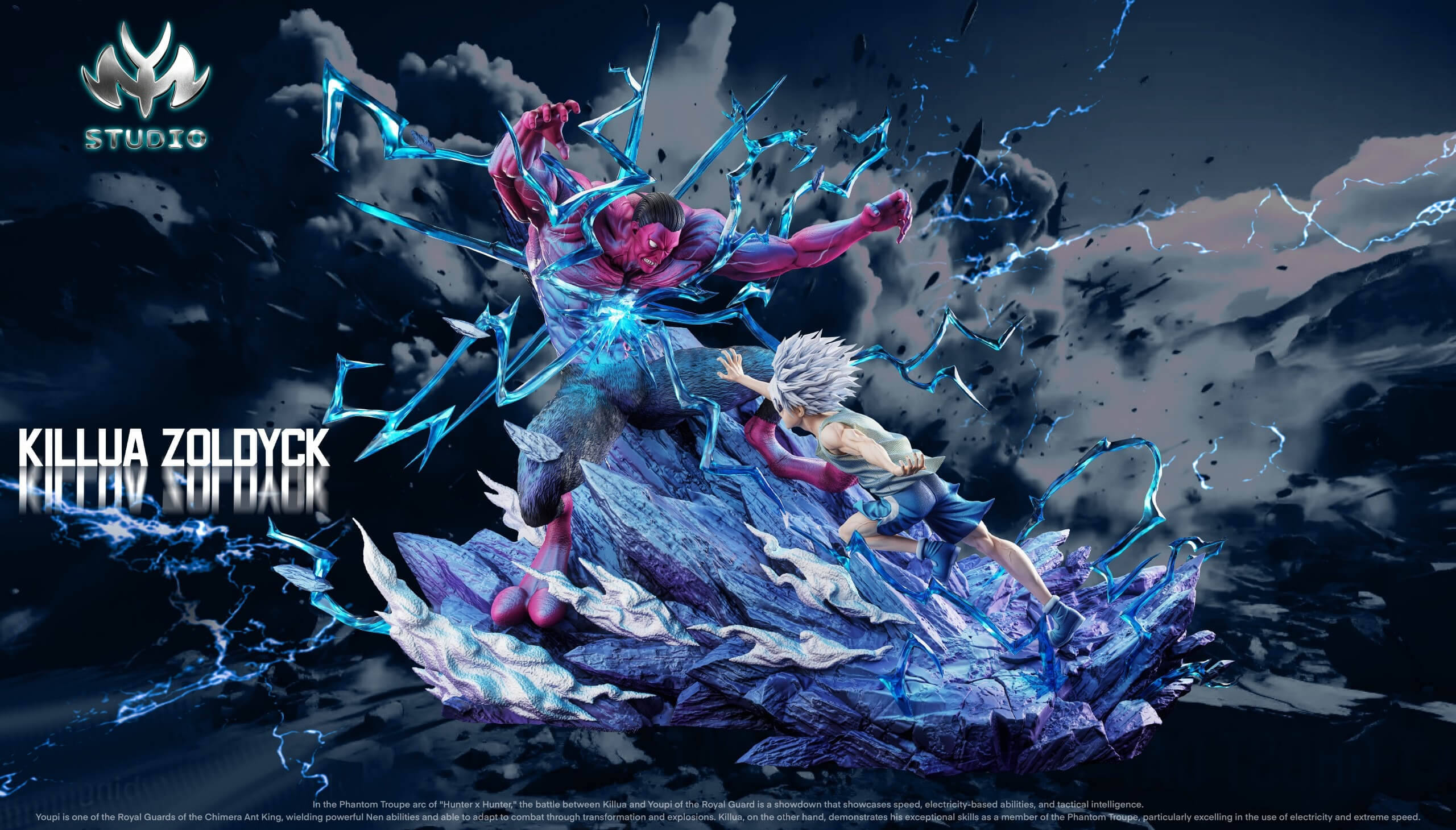 VS Series Vol. 1: Killua vs. Youpi - MY Studio - Featured Image VS Series Vol. 1: Killua vs. Youpi - MY Studio - Collectible Figure Main View