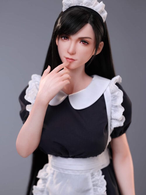 Idol Girl Tifa 1/2 Scale Portable Platinum Silicone Doll - RoseIdol Studio - Detail View 5