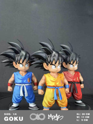 Manga Color Series Senzu Bean Kid Goku - Boundless Blank Studio - Collectible Figure Main View