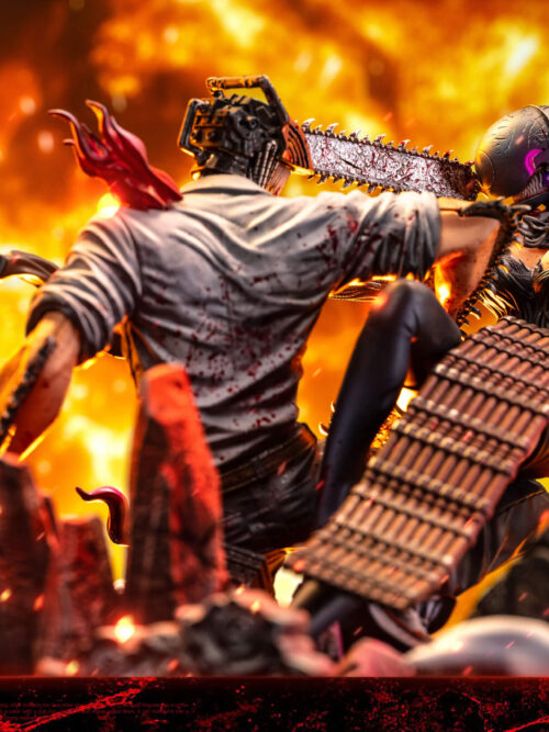 Denji vs. Reze | Anniversary Collection - BigFeeler Studio - Detail View 7