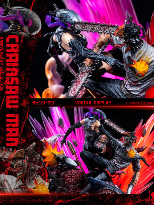 Denji vs. Reze | Anniversary Collection - BigFeeler Studio - Detail View 10
