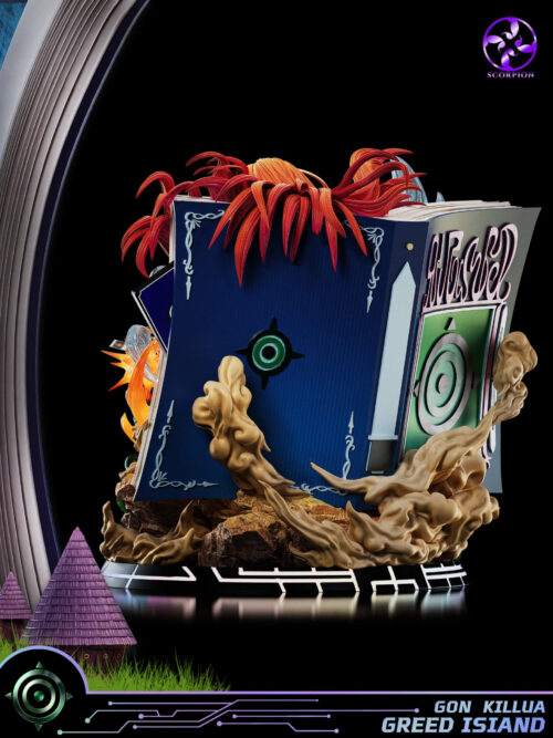 Greed Island Arc: Gon & Killua - Scorpion Studio - Detail View 7