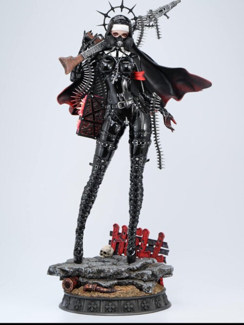 Armed Nuns Series: Bullet-hexe Magdalena - Umbra Lotus Studio - Collectible Figure Main View