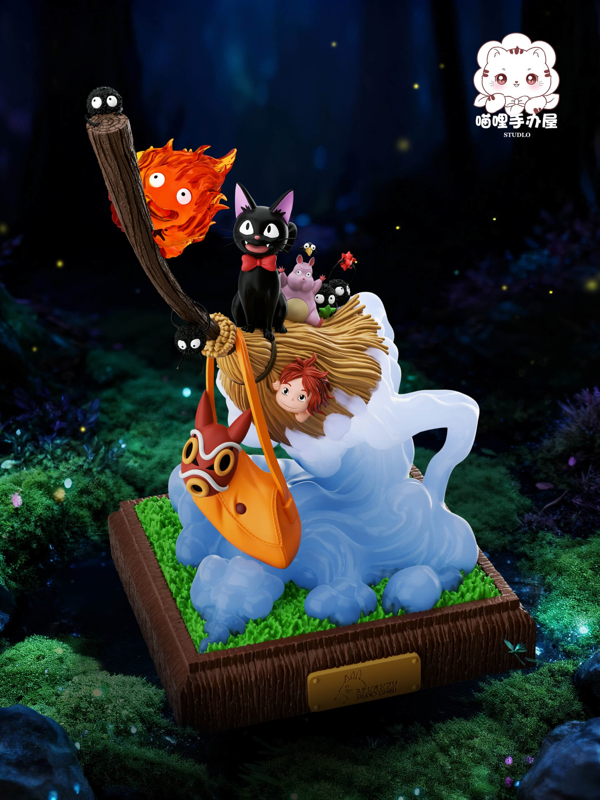 Ghibli Together - MiaoLi Studio - Featured Image Ghibli Together - MiaoLi Studio - Collectible Figure Main View