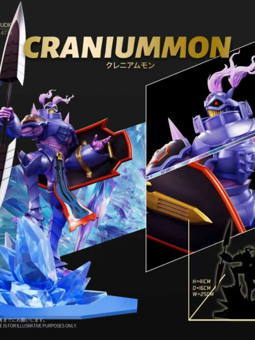 Digital Monster Royal Knights Series Craniummon - T1 Studio - Detail View 2