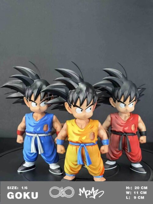 Manga Color Series Senzu Bean Kid Goku - Boundless Blank Studio - Detail View 2