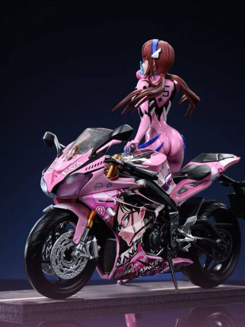 Motorcycle Girl Series #3 Mari Makinami Illustrious - SX Studio - Detail View 4