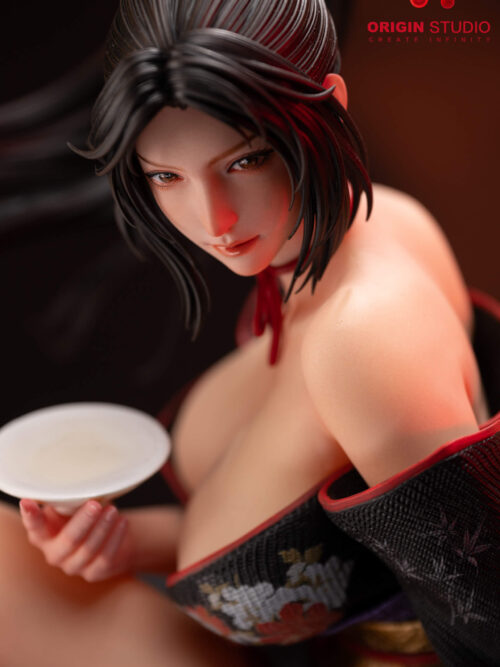 Light Statue Female Fighter Series Mai Shiranui - Origin Studio - Detail View 9