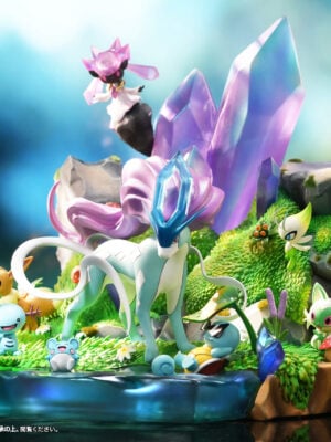 Afternoon Sunlight Suicune and Pokémon - DY Studio - Detail View 1