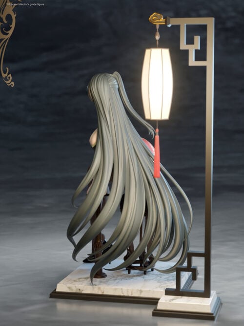 Taihou: Moonlit Night with Phoenix on Flowers - Dtalon Studio - Detail View 21