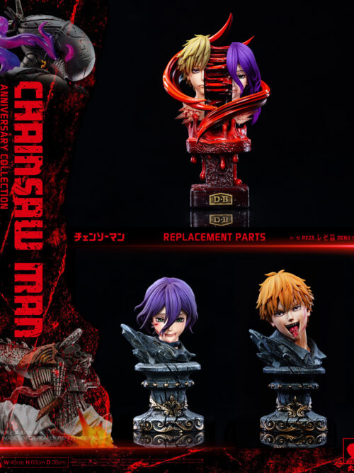 Denji vs. Reze | Anniversary Collection - BigFeeler Studio - Detail View 19