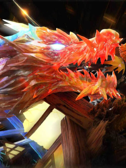 Zenitsu Agatsuma Flaming Thunder God - POP.ART Studio - Detail View 13