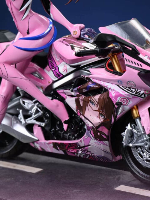 Motorcycle Girl Series #3 Mari Makinami Illustrious - SX Studio - Detail View 3