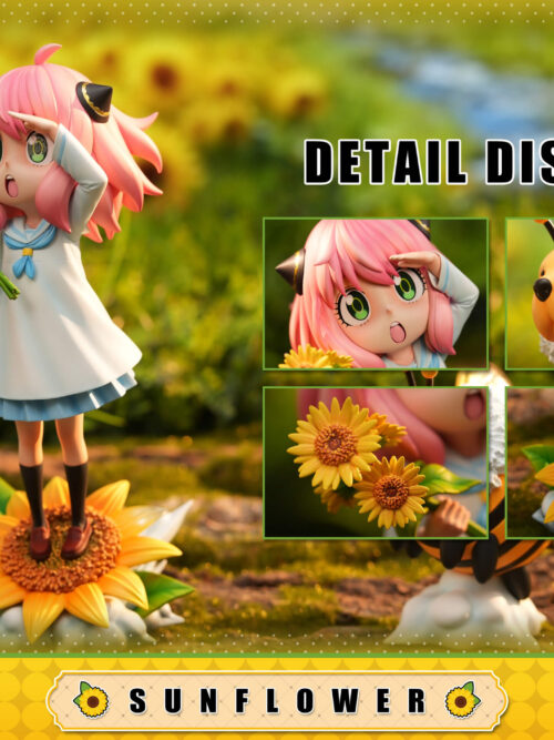 Sunflower Anya Girl - WAKUWAKU Studio - Detail View 1