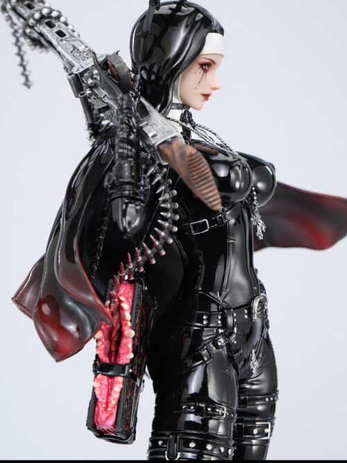 Armed Nuns Series: Bullet-hexe Magdalena - Umbra Lotus Studio - Detail View 11