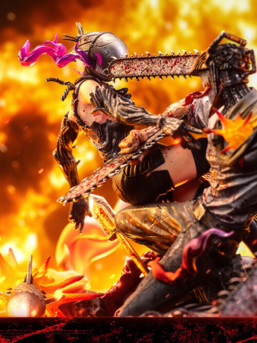Denji vs. Reze | Anniversary Collection - BigFeeler Studio - Detail View 4