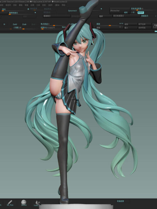 Hatsune Miku - MoKu Studio - Detail View 2
