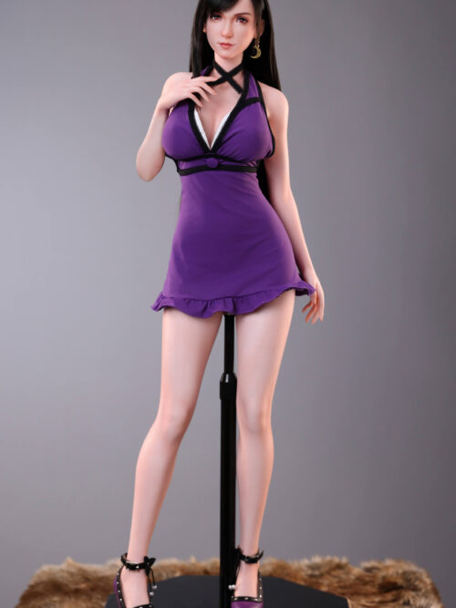 Idol Girl Tifa 1/2 Scale Portable Platinum Silicone Doll - RoseIdol Studio - Detail View 7