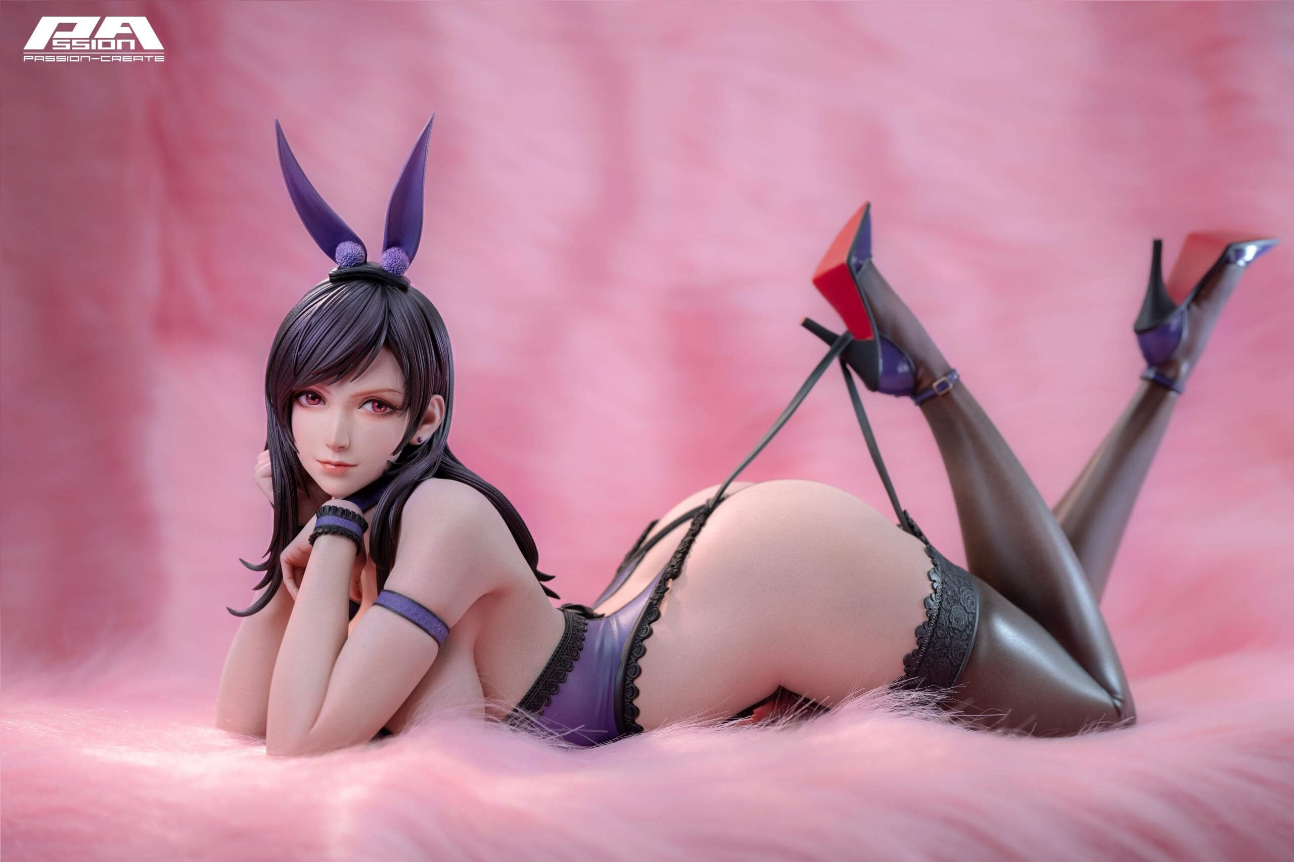 Lockhart Bunny Girl Tifa - Passion Create - Featured Image Lockhart Bunny Girl Tifa - Passion Create - Collectible Figure Main View