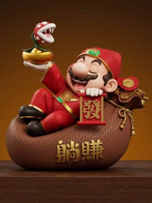Lying Down & Earning: Mario Lucky Bag - FA Studio - Collectible Figure Main View