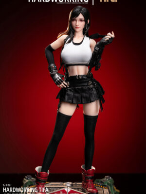 Hardworking Tifa 1/4 Scale Articulated Silicone Figure - Mogu Studio - Detail View 1