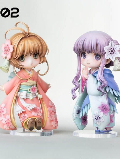 Cardcaptor Sakura Sakura Kinomoto & Tomoyo Daidouji Kimono - ACGN 02 Studio - Collectible Figure Main View