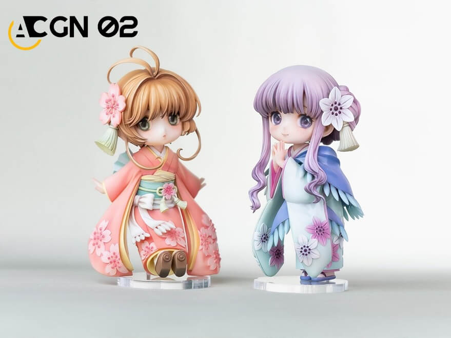 Cardcaptor Sakura Sakura Kinomoto & Tomoyo Daidouji Kimono - ACGN 02 Studio - Featured Image Cardcaptor Sakura Sakura Kinomoto & Tomoyo Daidouji Kimono - ACGN 02 Studio - Collectible Figure Main View