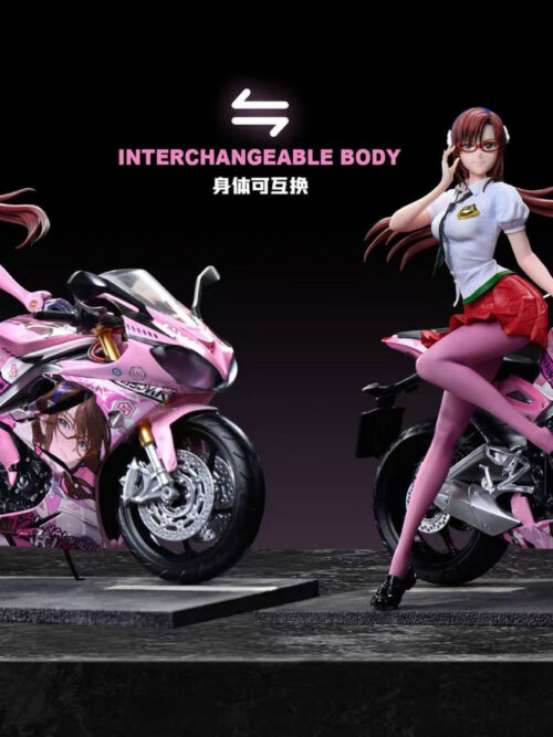 Motorcycle Girl Series #3 Mari Makinami Illustrious - SX Studio - Detail View 5