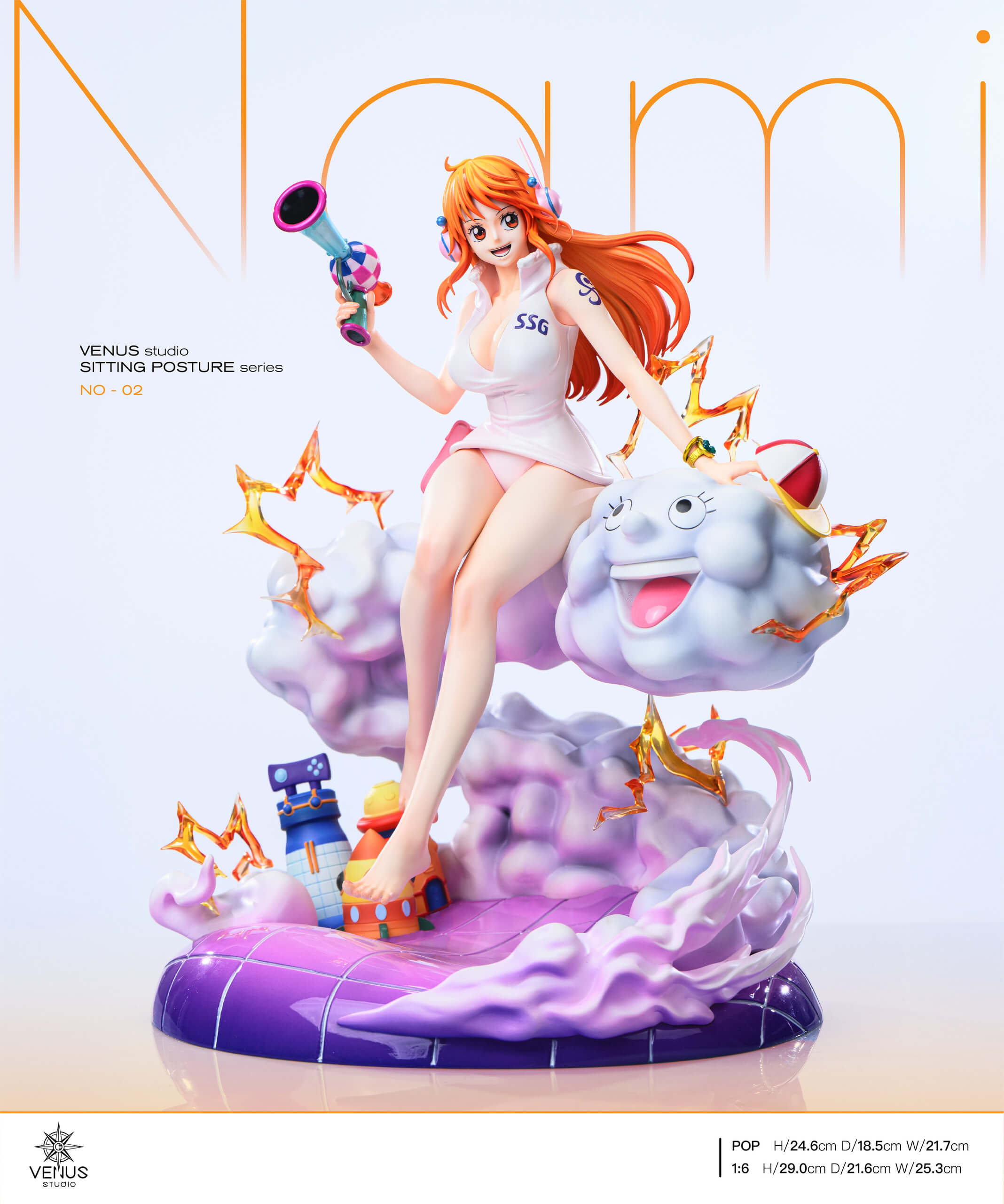 Sitting Posture Series No. 02 Nami - Venus Studio - Featured Image Sitting Posture Series No. 02 Nami - Venus Studio - Collectible Figure Main View