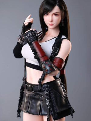 Idol Girl Tifa 1/2 Scale Portable Platinum Silicone Doll - RoseIdol Studio - Detail View 1