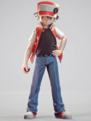 Legendary Trainer Vol.1 First Gen Red - WanZhiWu Studio - Collectible Figure Main View