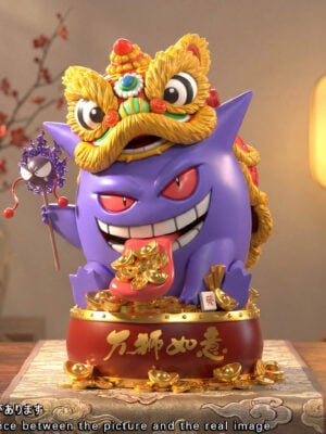 Fortune Lion Dance Gengar - GJJ Studio - Collectible Figure Main View