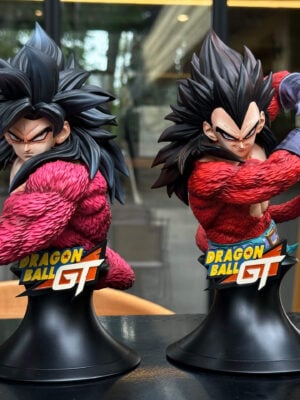 Super Saiyan 4 Goku & Vegeta Busts - RuYun Studio - Detail View 1