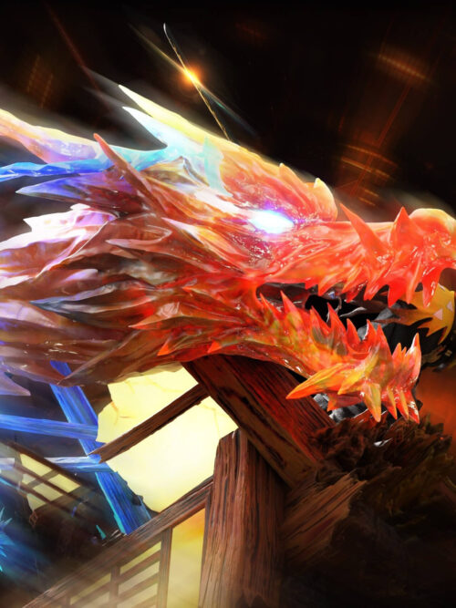 Zenitsu Agatsuma Flaming Thunder God - POP.ART Studio - Detail View 6