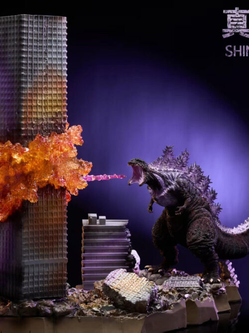 Shin Godzilla 2016 Atomic Breath - Hardshell Studio - Collectible Figure Main View